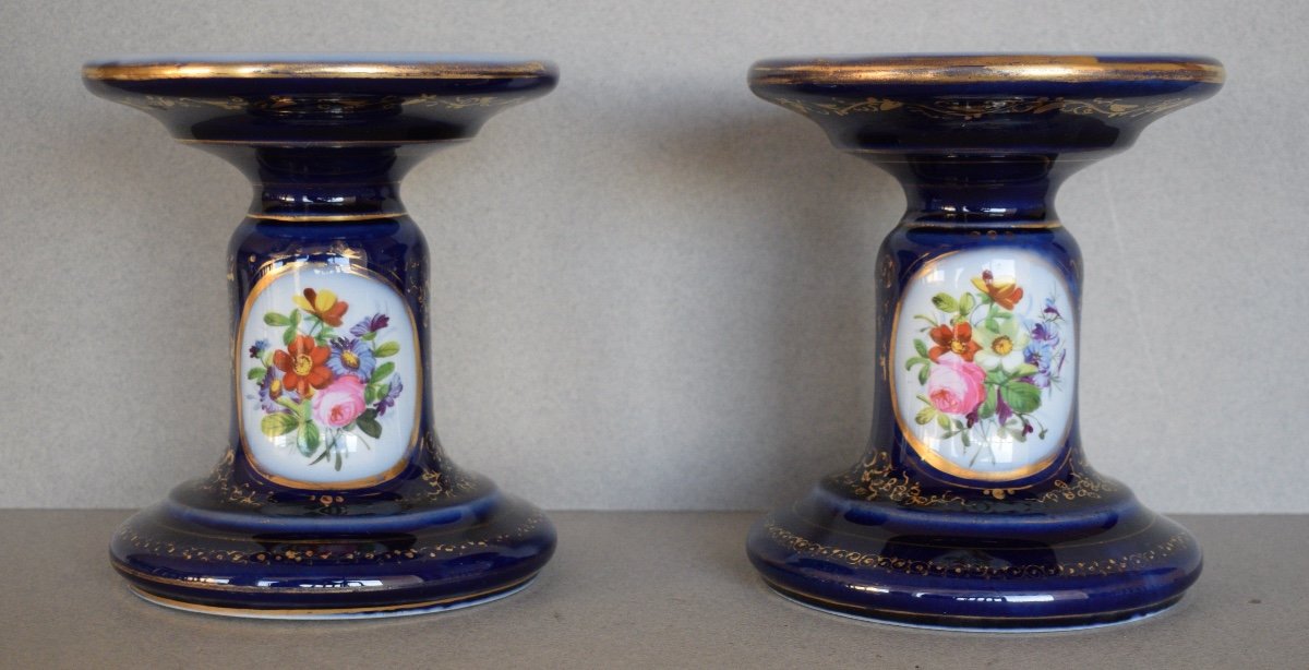 Pair Of Bayeux Porcelain Casseroles -photo-4