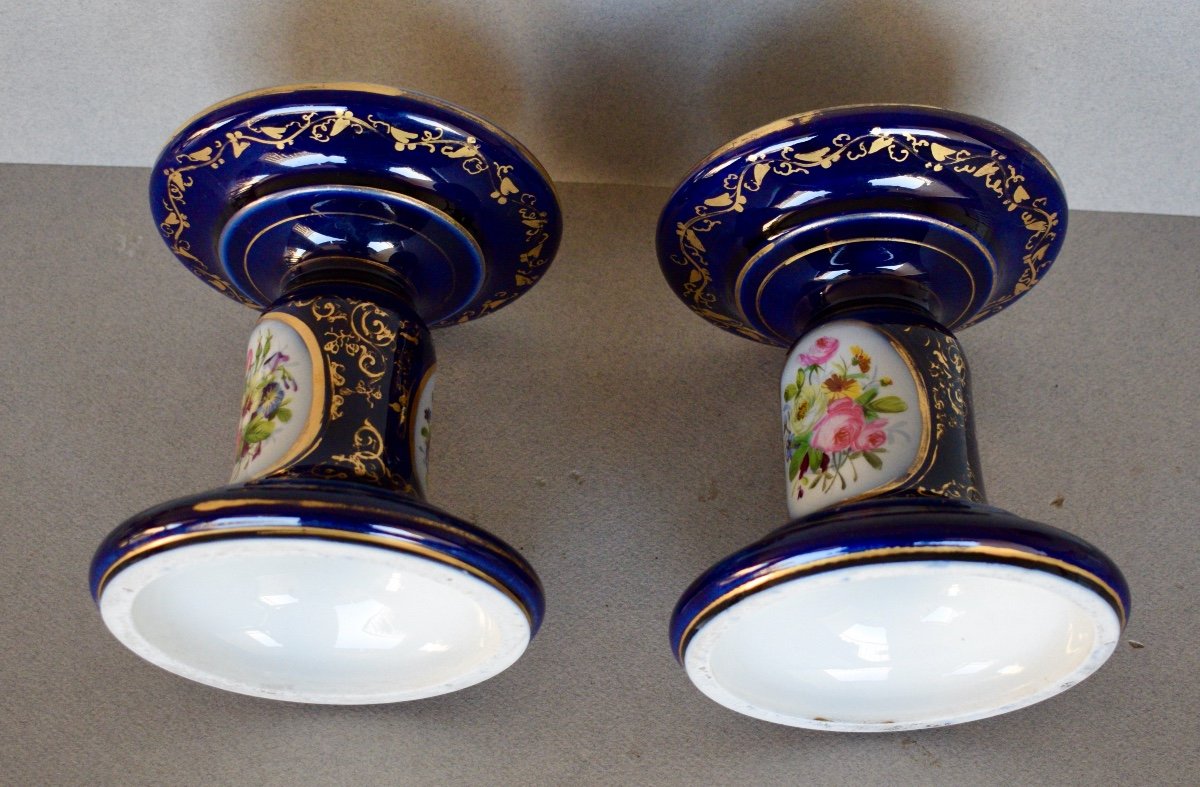 Pair Of Bayeux Porcelain Casseroles -photo-4