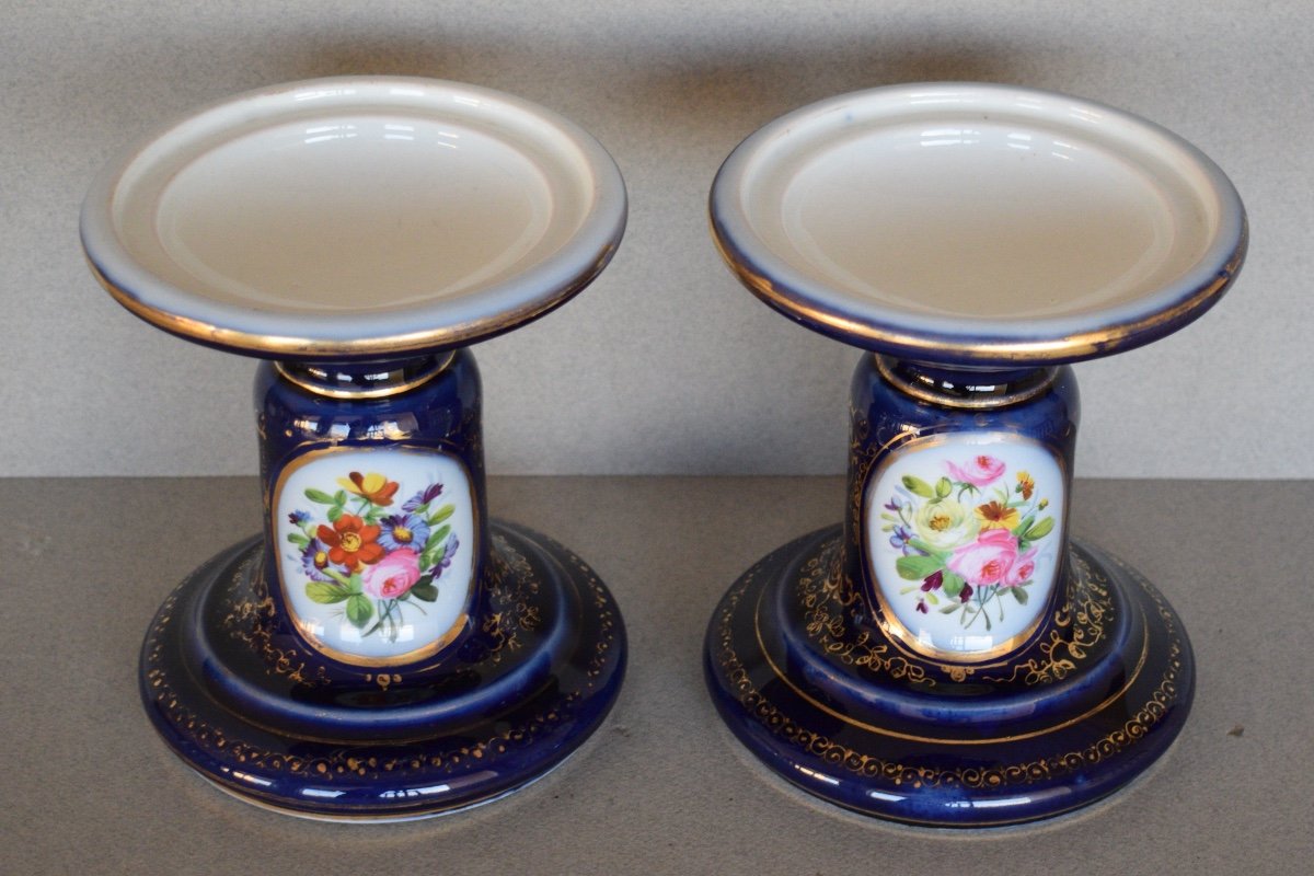 Pair Of Bayeux Porcelain Casseroles -photo-5