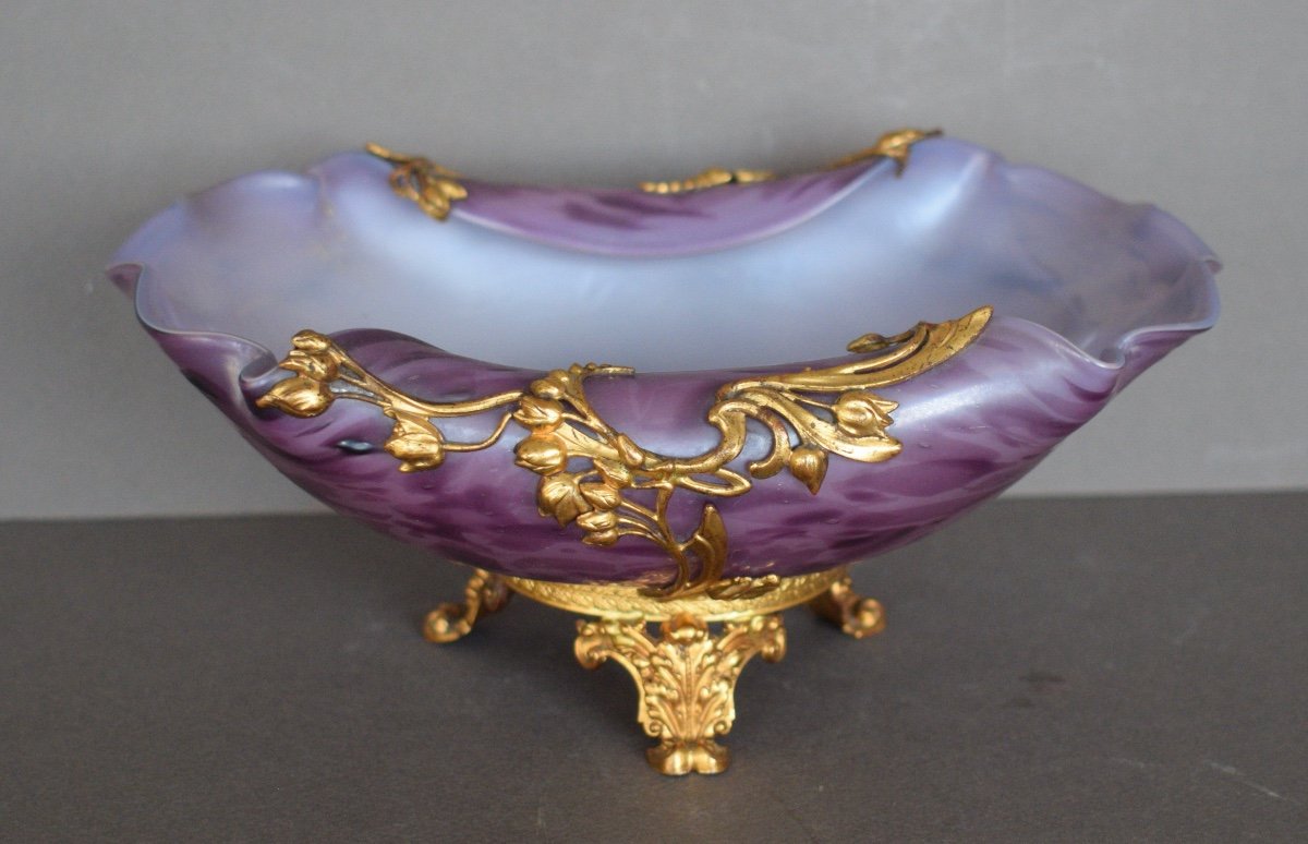 Coupe Art Nouveau Attribuée A Johann Loetz