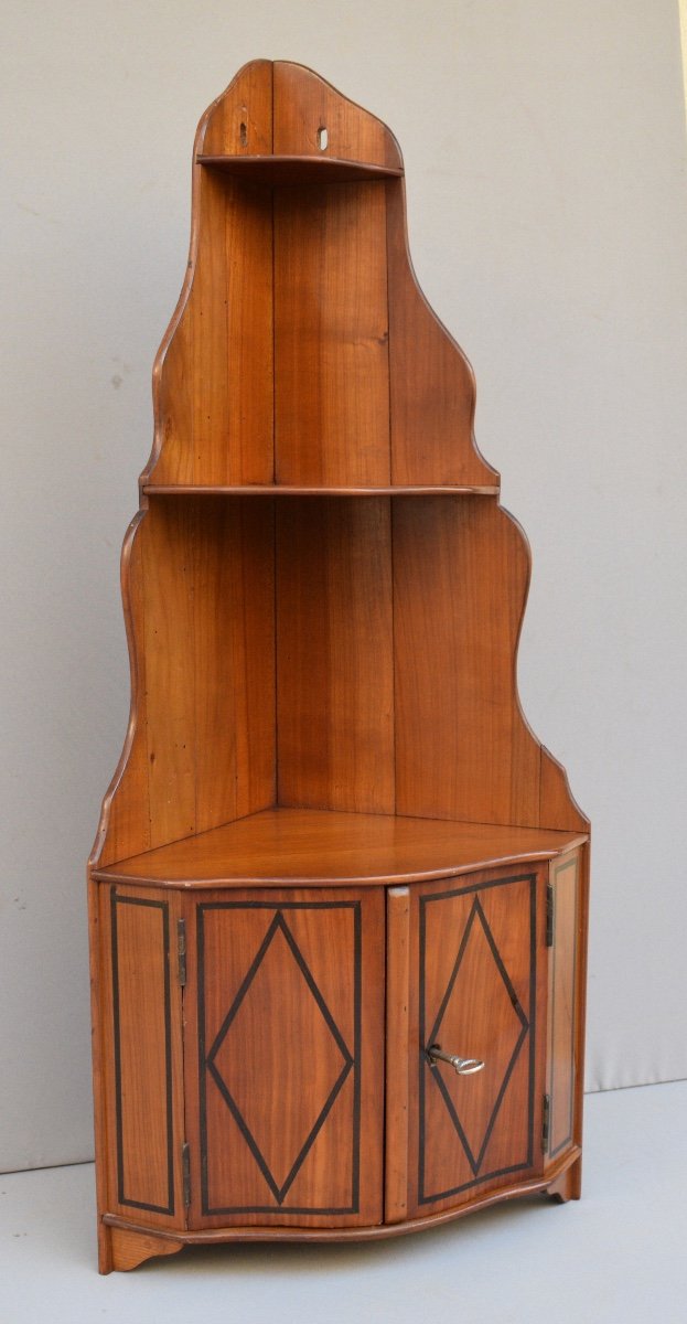 Curved Hanging Corner Cabinet-photo-3