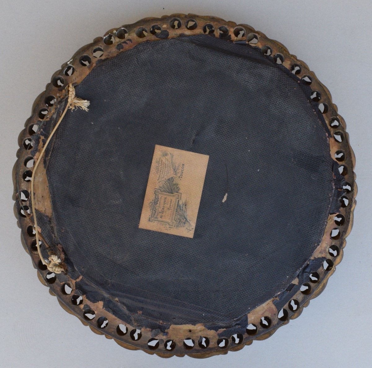 Witch Mirror In Wood And Gilded Stucco Napoleon III Period-photo-4