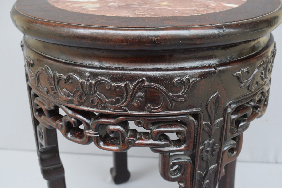 Chinese Ironwood Stool-photo-1