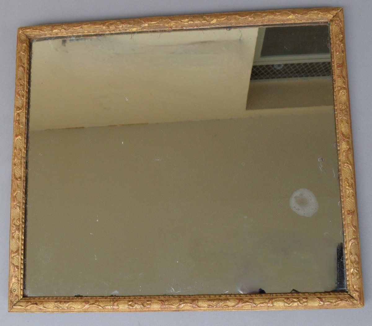 Mercury Mirror With Berain Baguette, Early 18th Century-photo-2