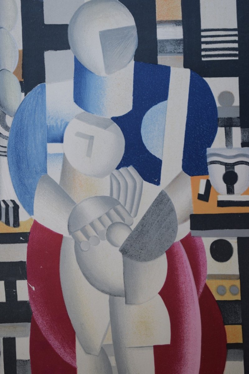 Lithographie De Fernand LEGER-photo-2