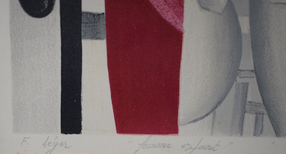 Lithographie De Fernand LEGER-photo-3