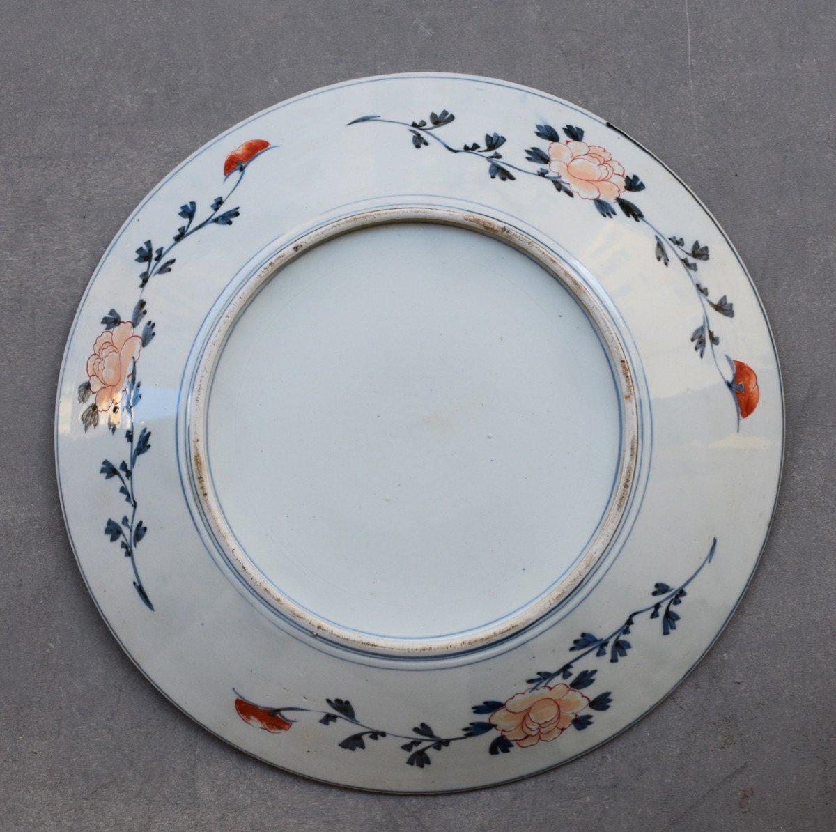 Grand Plat En Porcelaine Japon XVIII Eme -photo-3