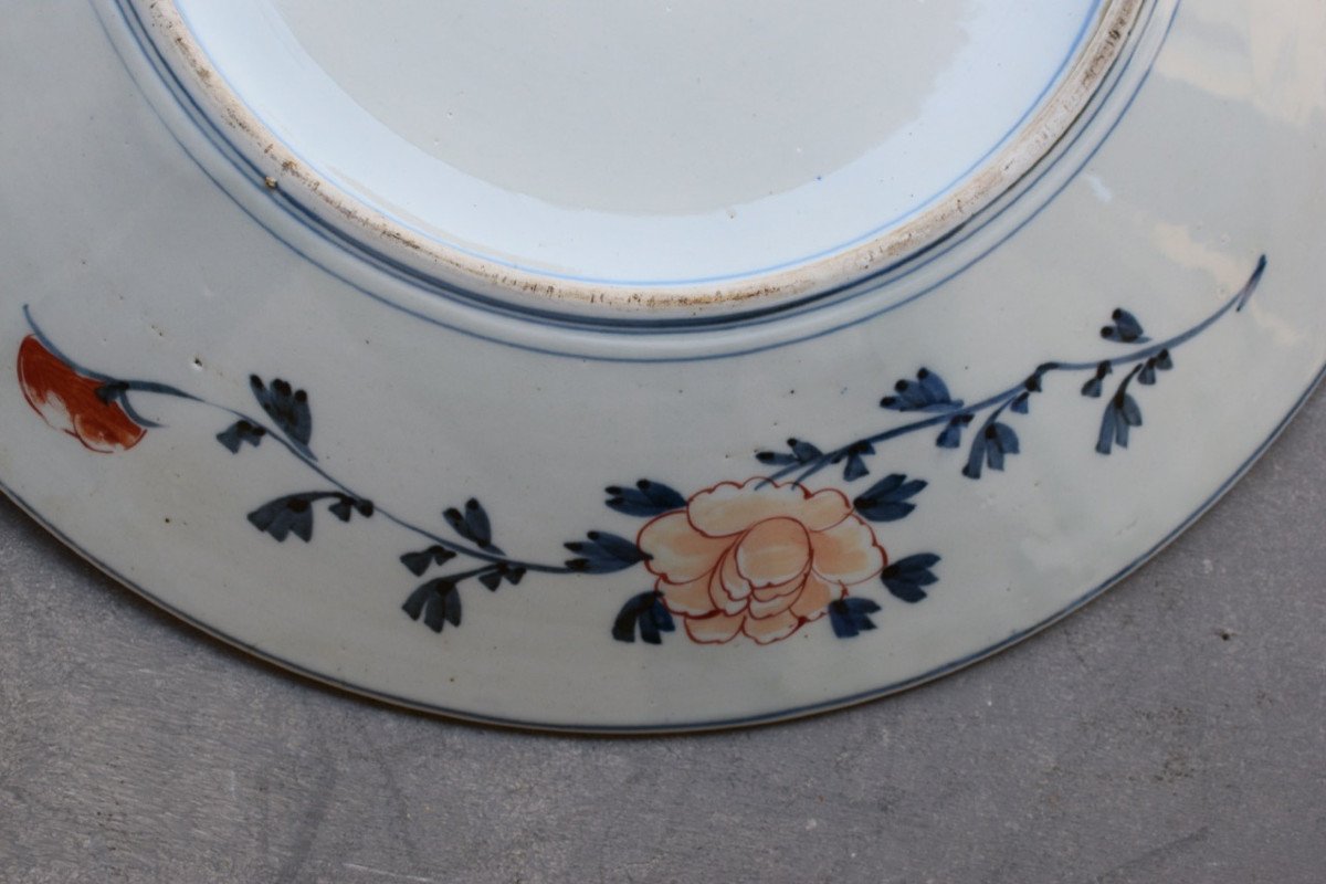 Grand Plat En Porcelaine Japon XVIII Eme -photo-4