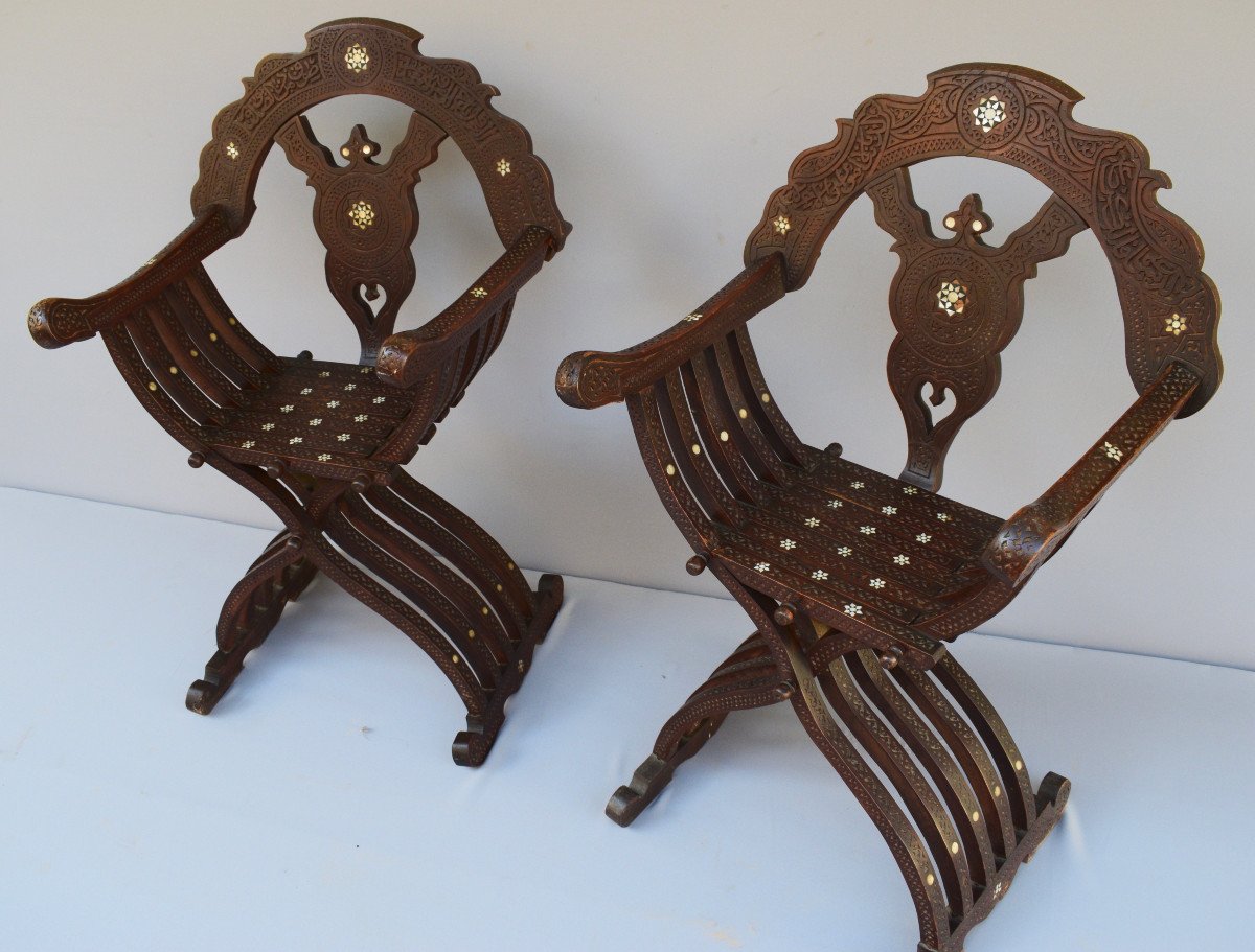 Pair Of Dagobert Armchair-photo-2