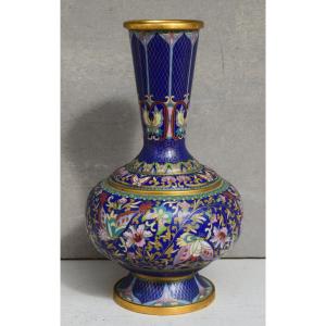 Chine Vase Cloisonné