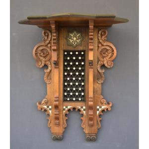 Ottoman Walnut Shelf 