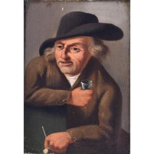 Portrait Of A Flemish School Man XVII Eme