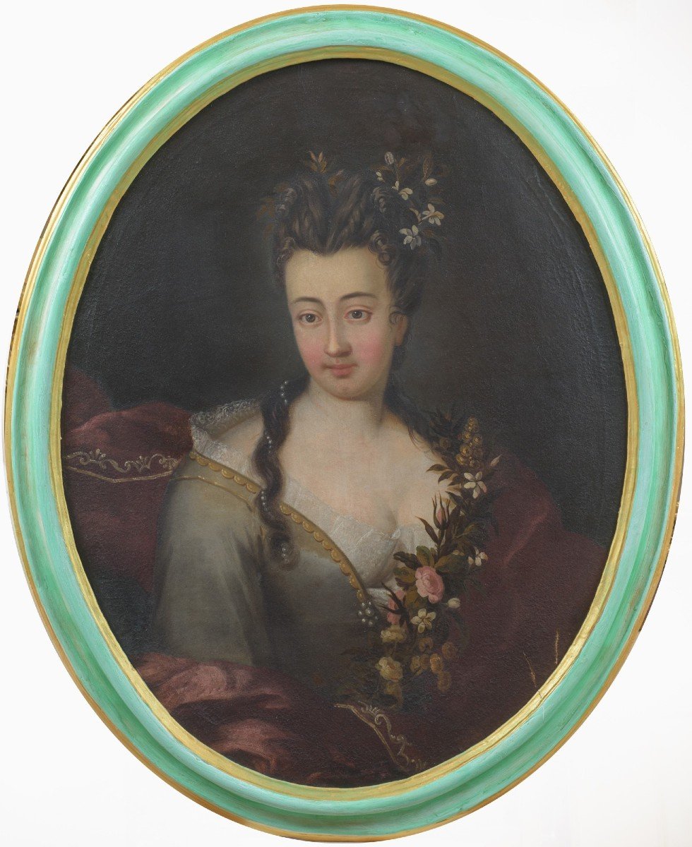 Portrait De Dame - XVIII Siècle