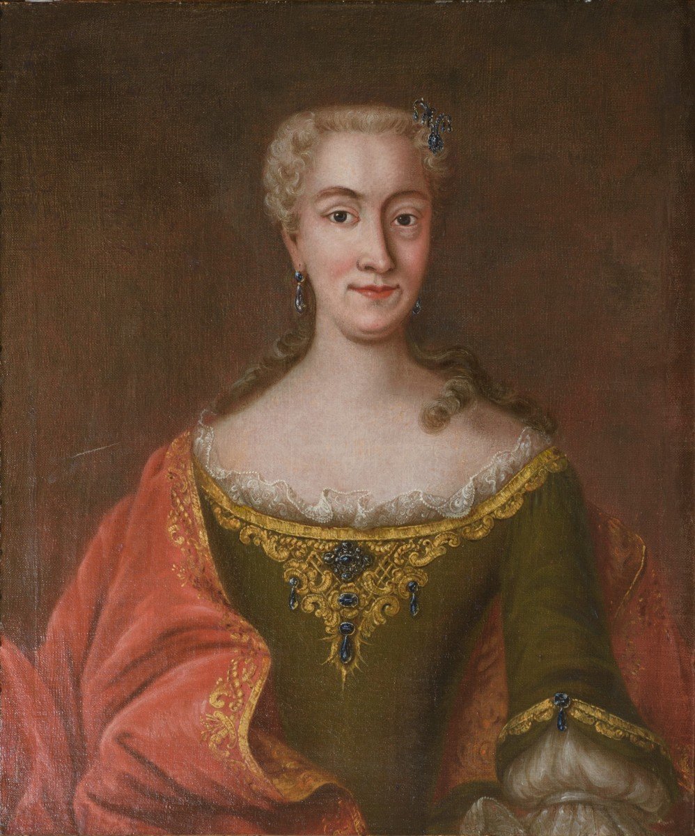 Portrait Of A Noblewoman - 18th Century-photo-2