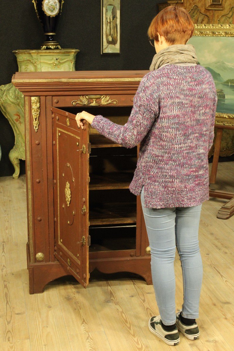 Italian Cabinet In Painted Wood-photo-2