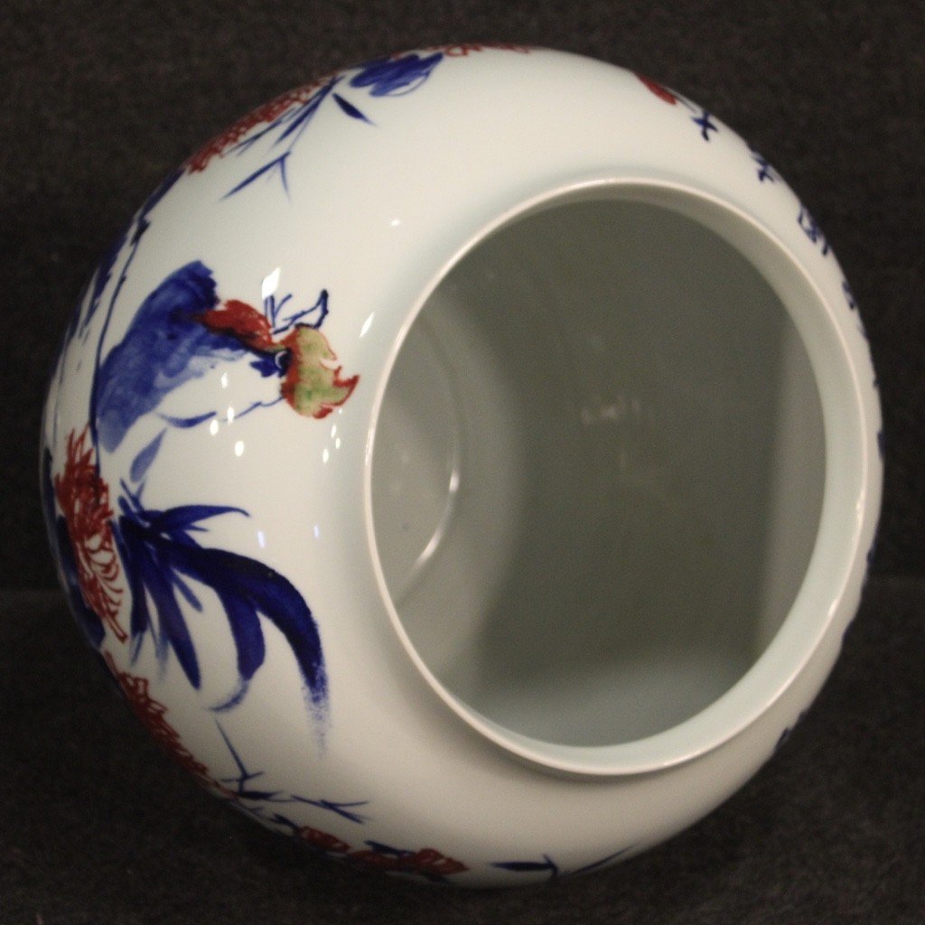 Vase Chinois En Céramique Peinte-photo-5