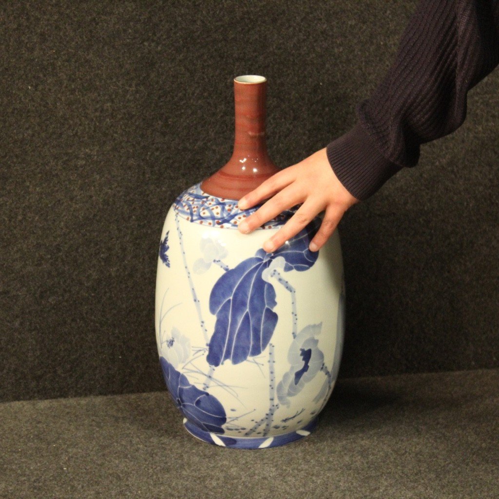 Chinese Painted Ceramic Vase-photo-3