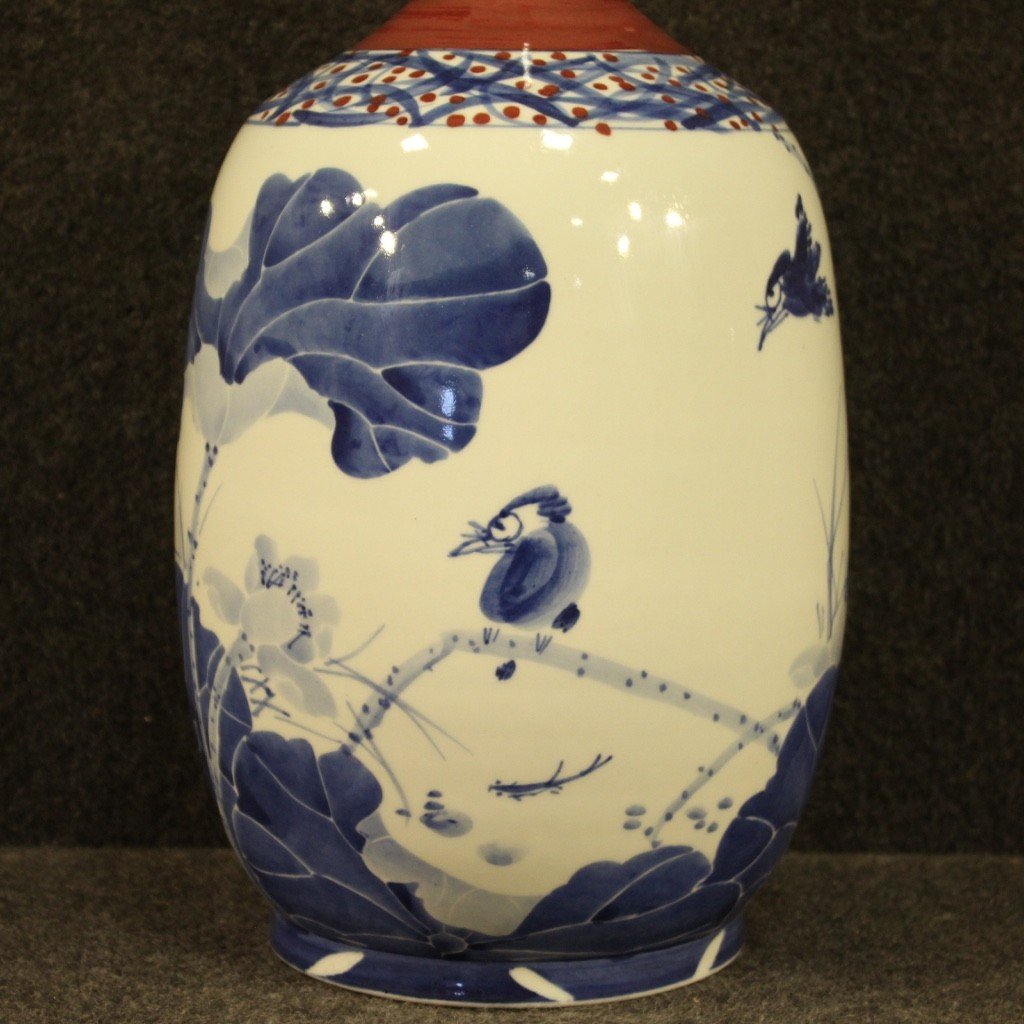 Chinese Painted Ceramic Vase-photo-4