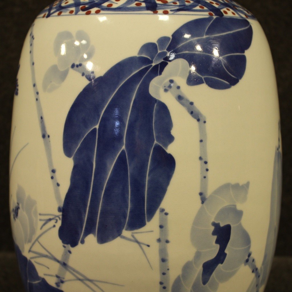 Chinese Painted Ceramic Vase-photo-7