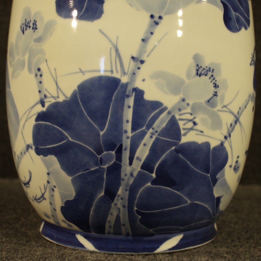 Chinese Painted Ceramic Vase-photo-8