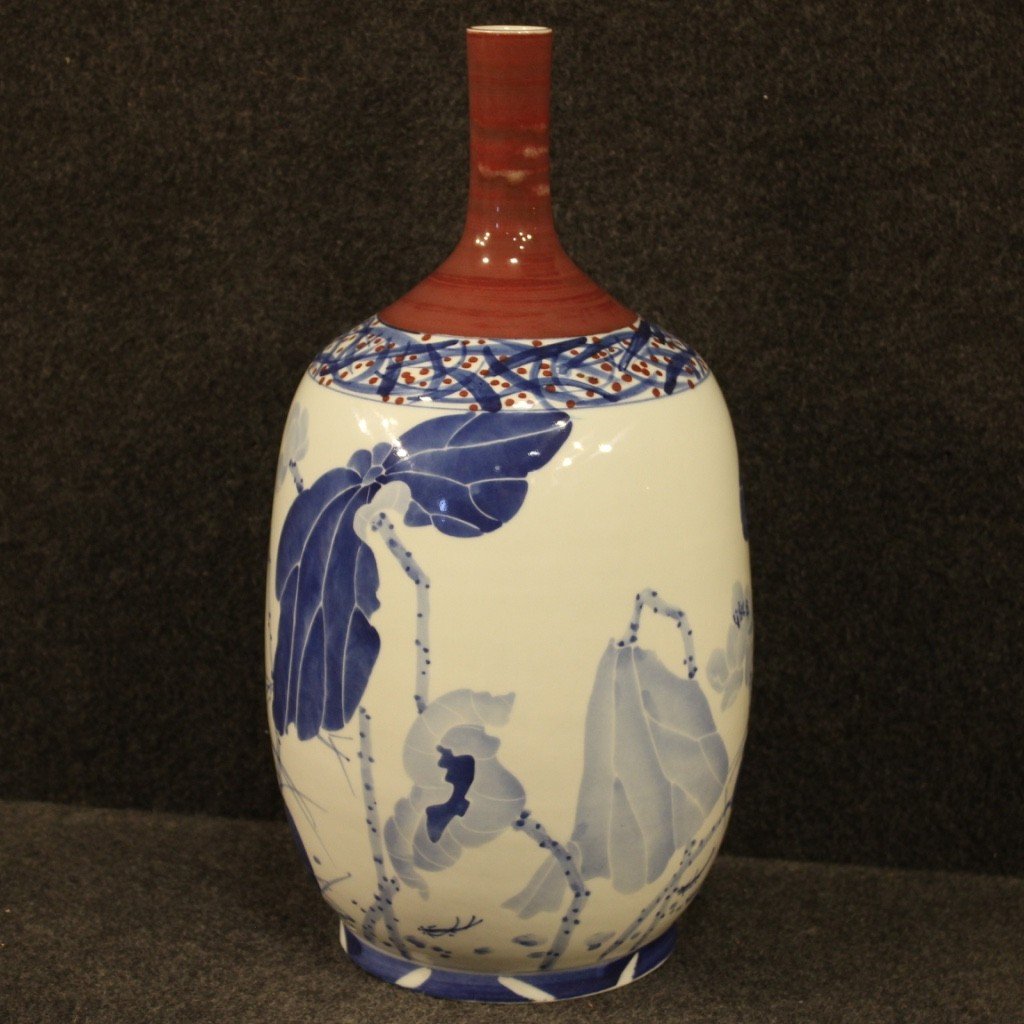 Chinese Painted Ceramic Vase