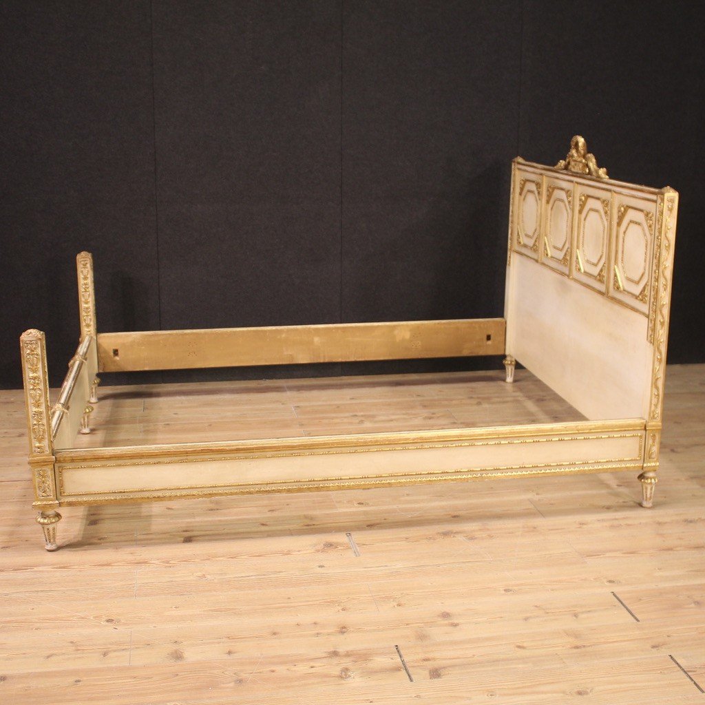 Great Double Bed In Louis XVI Style From The 1950s-photo-2