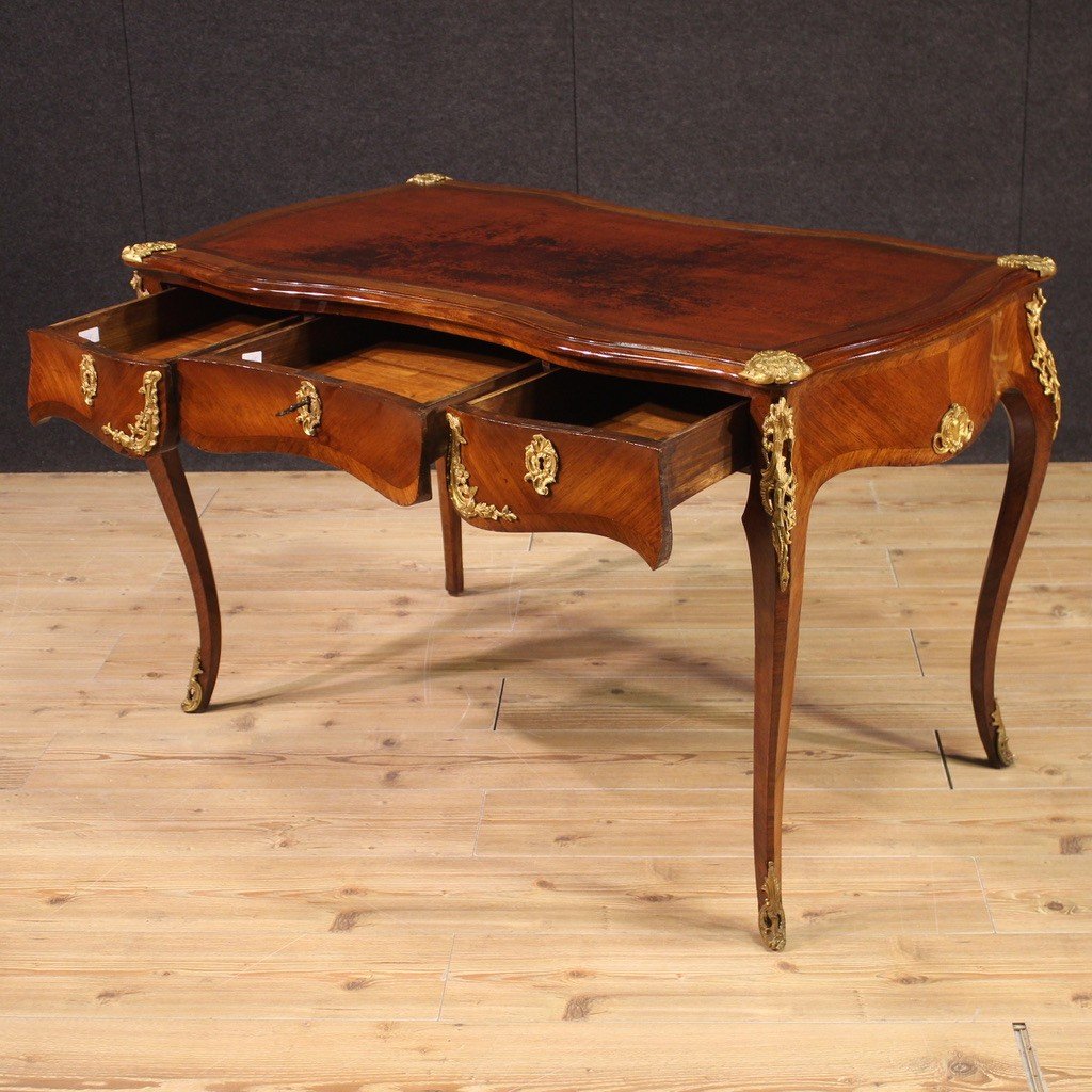 Antique French Writing Desk From The Napoleon III Era-photo-8