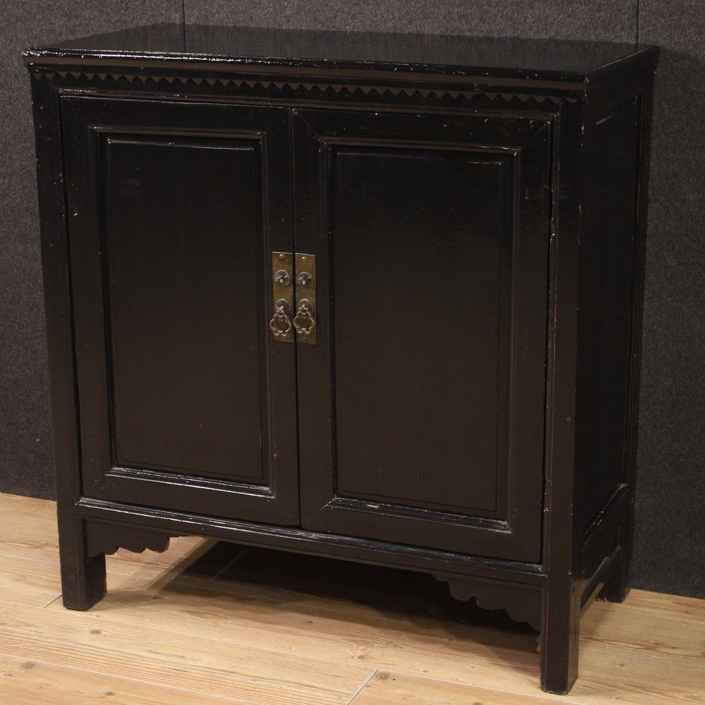 Chinese Sideboard In Lacquered Wood -photo-7