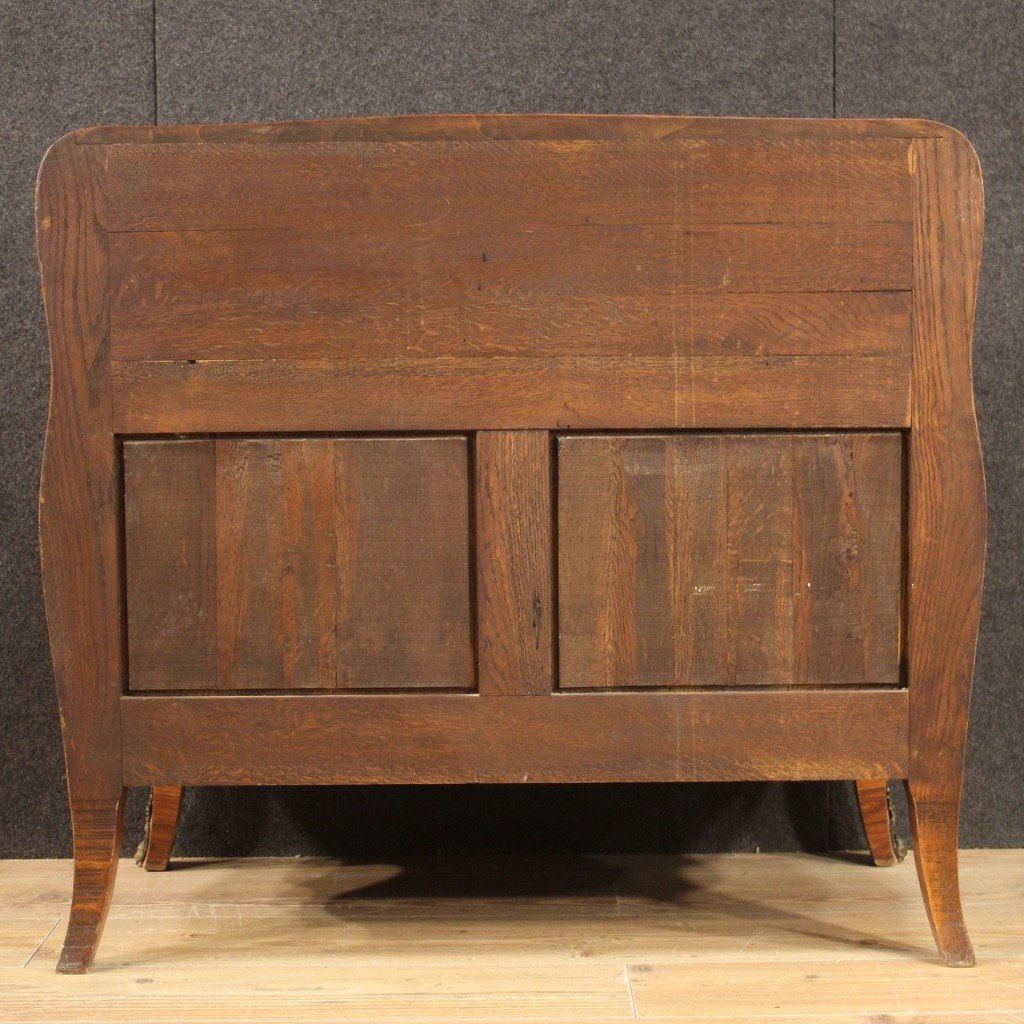 French Inlaid Bureau From 20th Century-photo-1