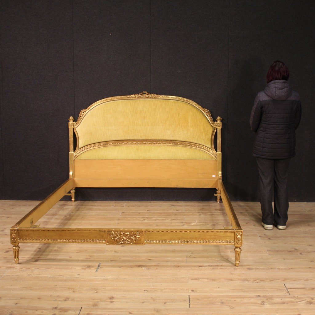 Elegant Louis XVI Style Double Bed-photo-2