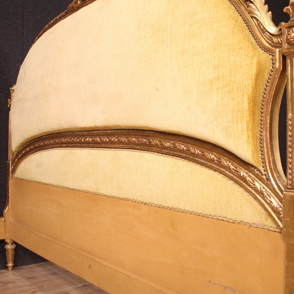 Elegant Louis XVI Style Double Bed-photo-3