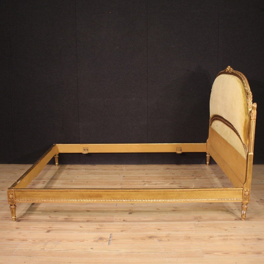 Elegant Louis XVI Style Double Bed-photo-2