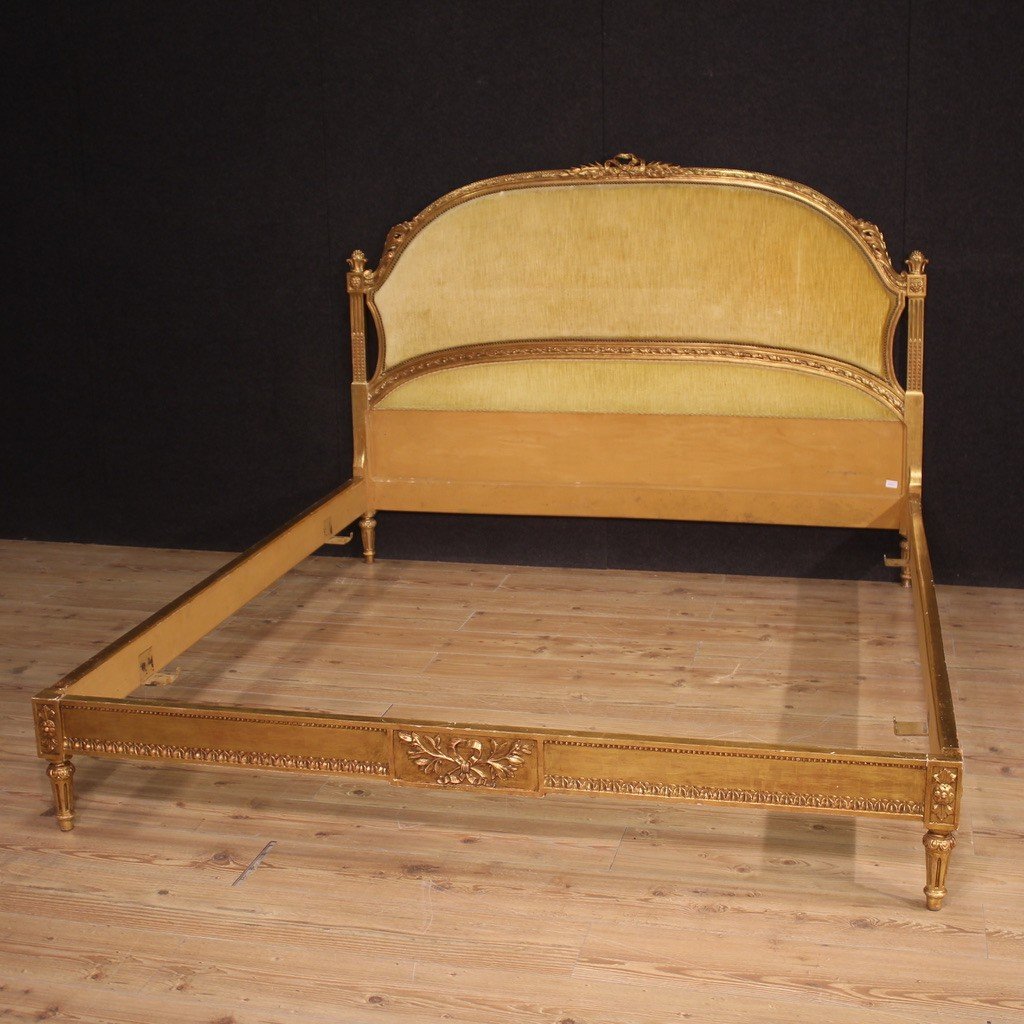 Elegant Louis XVI Style Double Bed