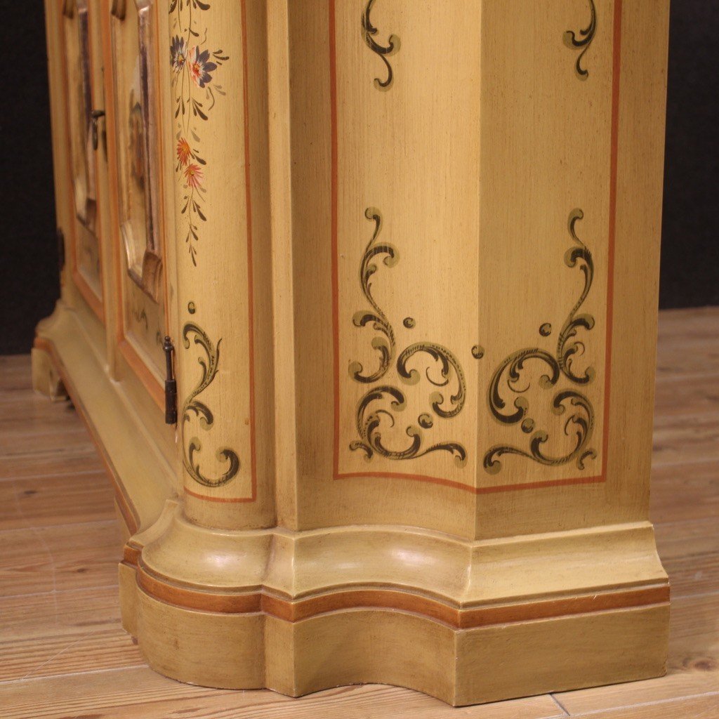 Venetian Lacquered Sideboard -photo-6