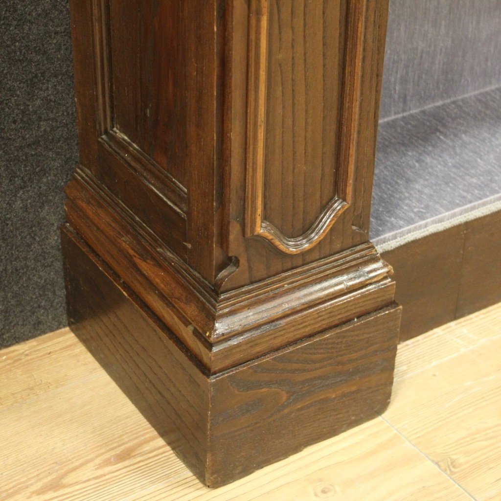 French Bookcase From The 20th Century In Oak-photo-5