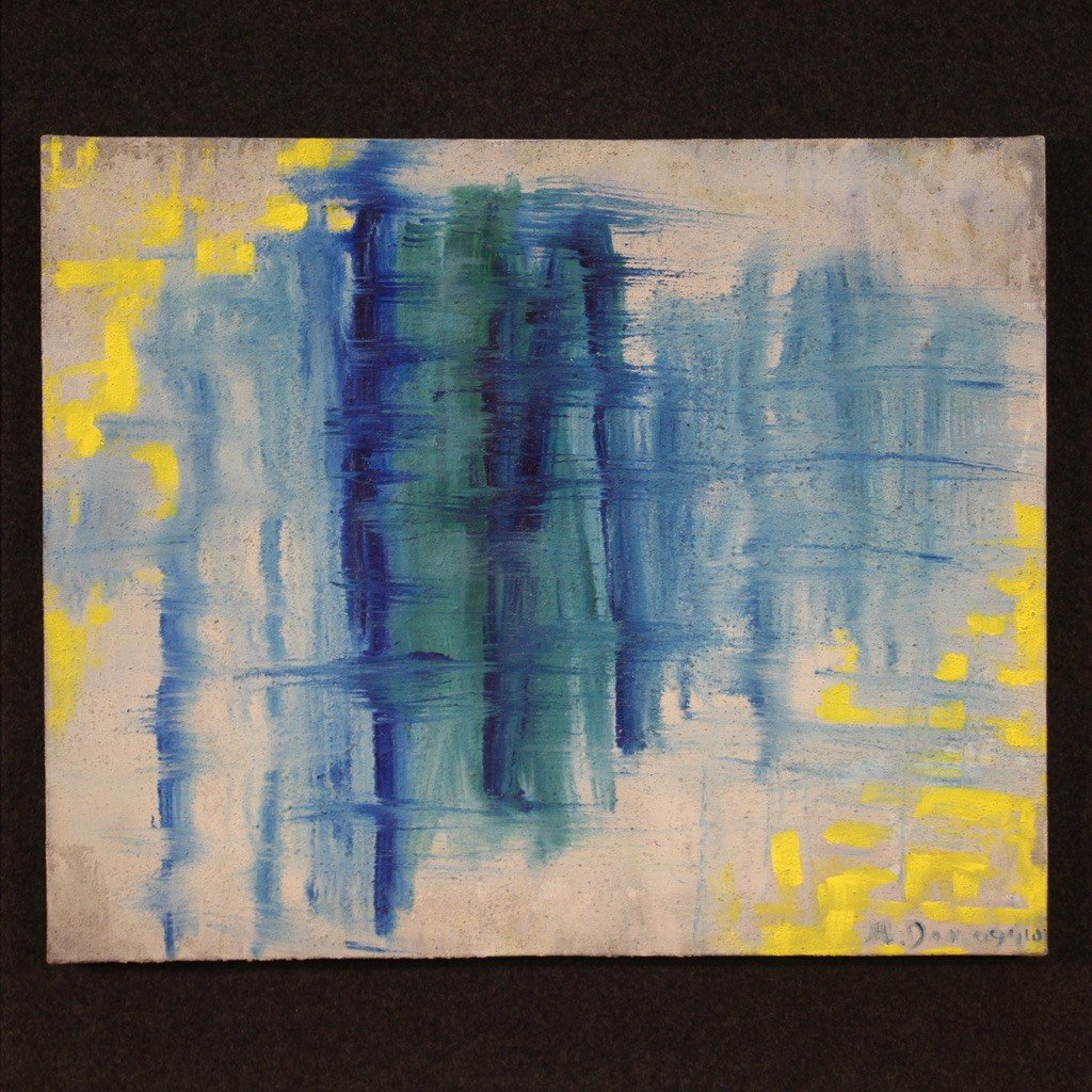 Abstract Painting Signed And Dated 2009 -photo-2