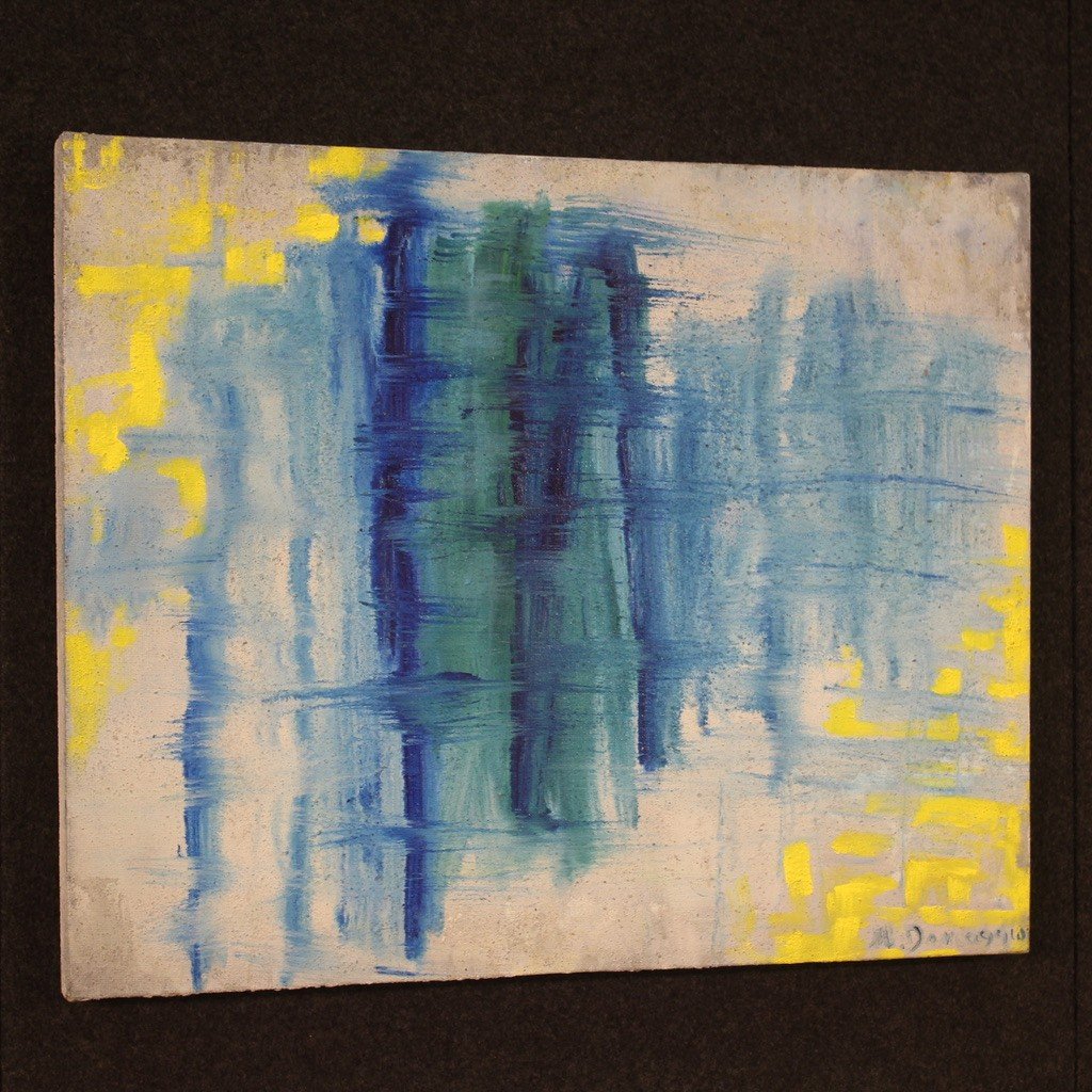 Abstract Painting Signed And Dated 2009 -photo-3