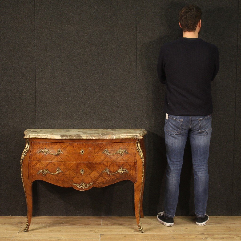 French Louis XV Style Chest Of Drawers From The First Half Of The 20th Century-photo-3