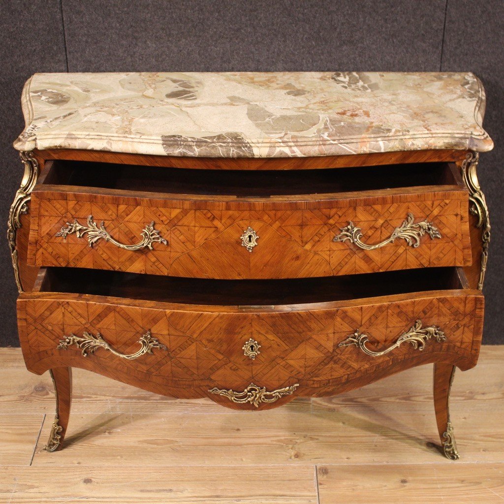 French Louis XV Style Chest Of Drawers From The First Half Of The 20th Century-photo-8