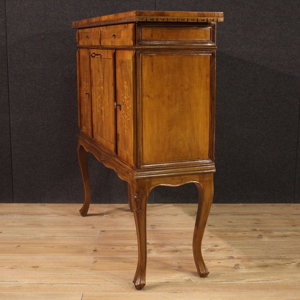 Inlaid Venetian Sideboard From The 20th Century-photo-6