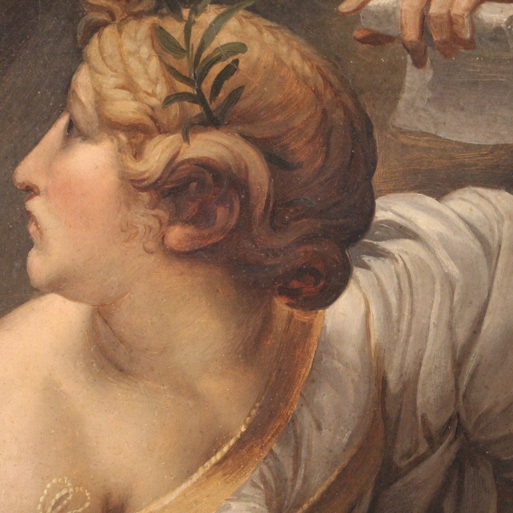 French Painting Sibyl From The 19th Century-photo-2