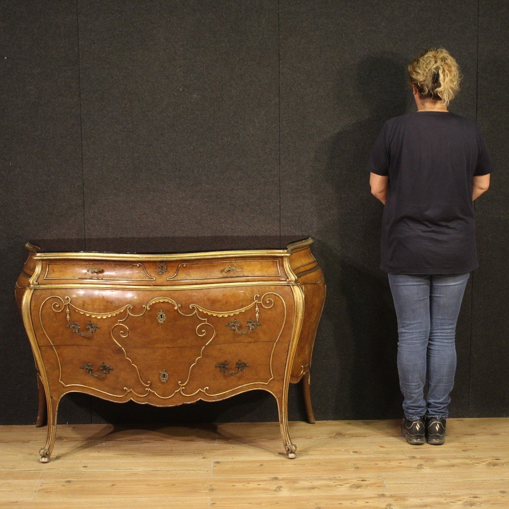 Elegant Venetian Commode From The 20th Century-photo-3