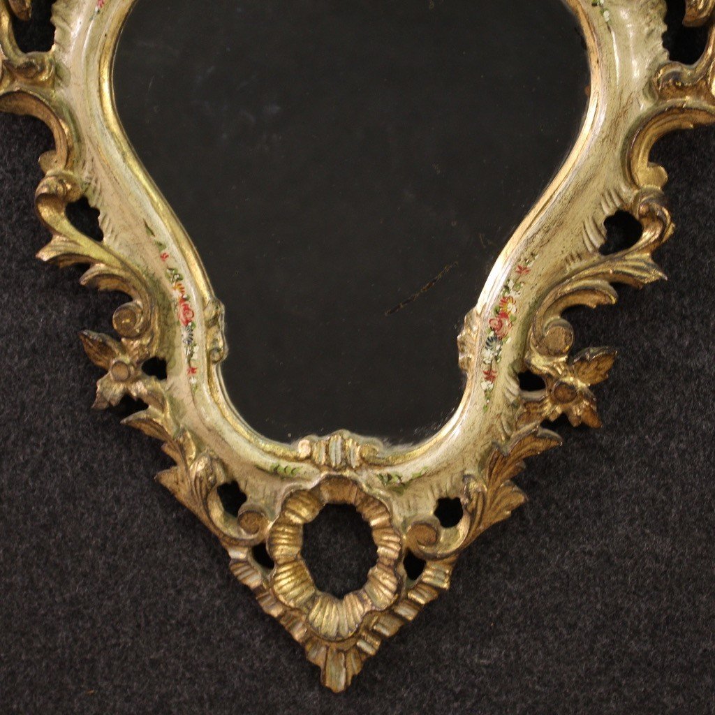 Pair Of Venetian Mirrors From The 20th Century-photo-4