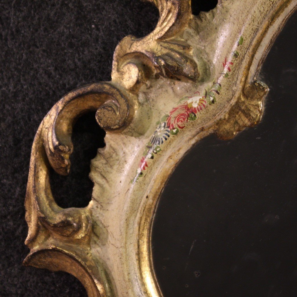 Pair Of Venetian Mirrors From The 20th Century-photo-6