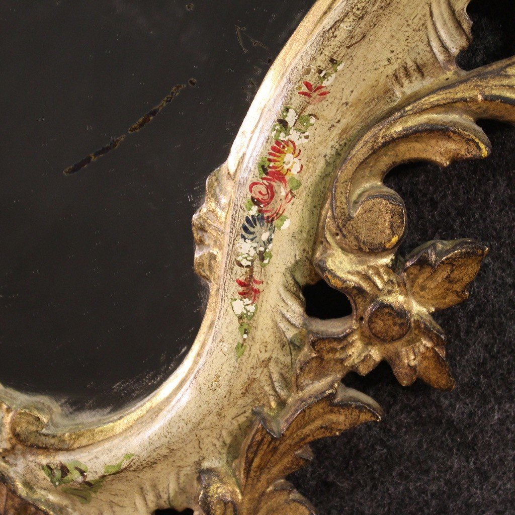 Pair Of Venetian Mirrors From The 20th Century-photo-8