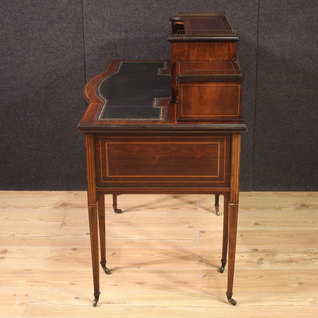 Elegant 19th Century English Writing Desk-photo-3