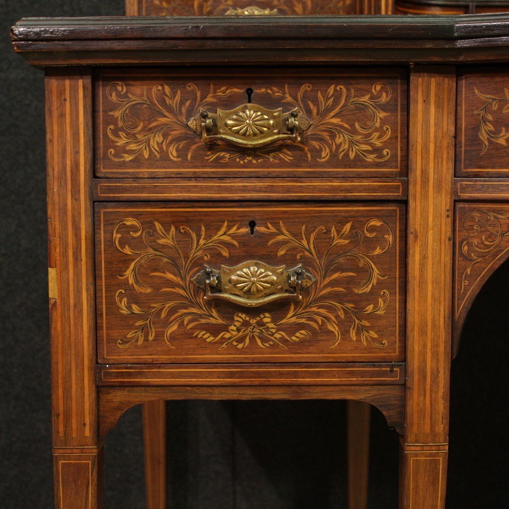 Elegant 19th Century English Writing Desk-photo-5