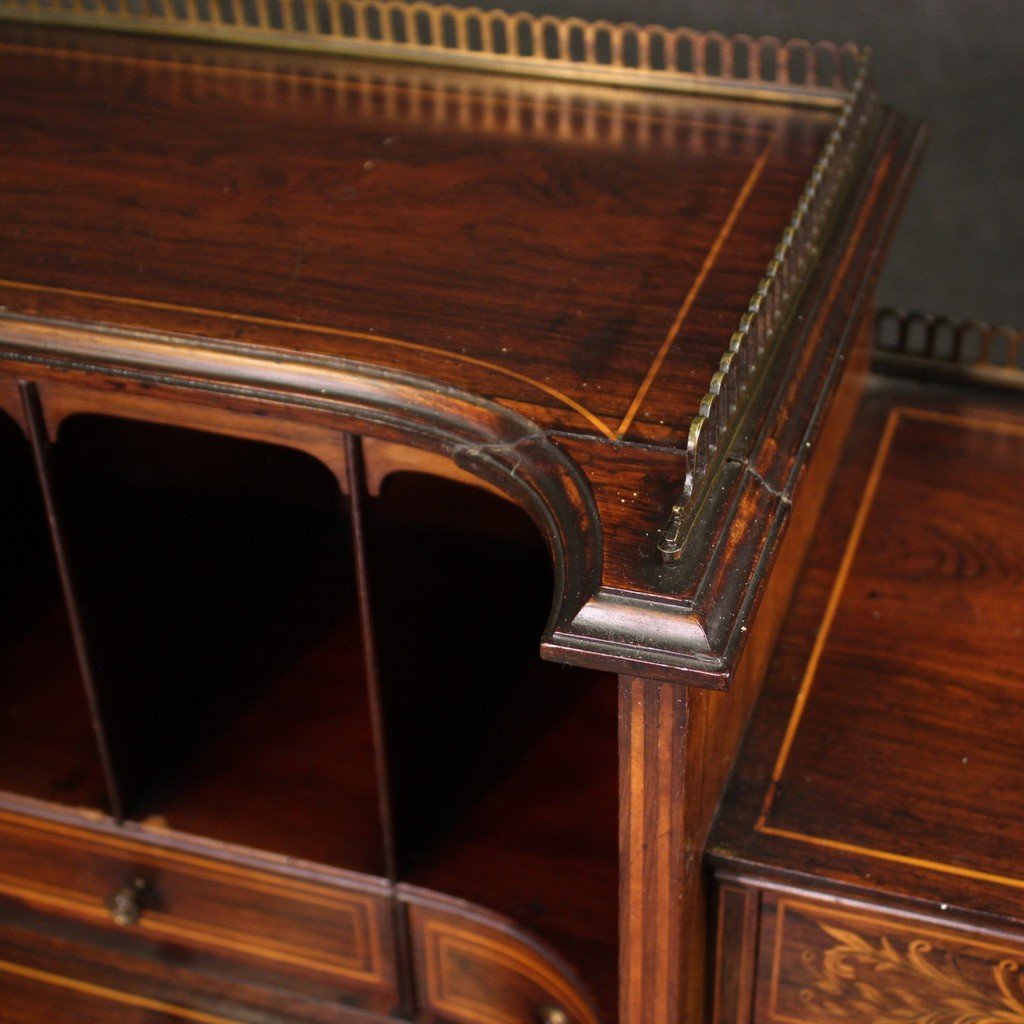 Elegant 19th Century English Writing Desk-photo-7