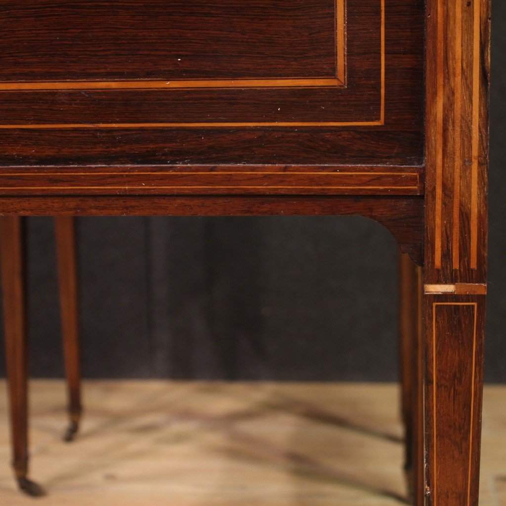 Elegant 19th Century English Writing Desk-photo-8