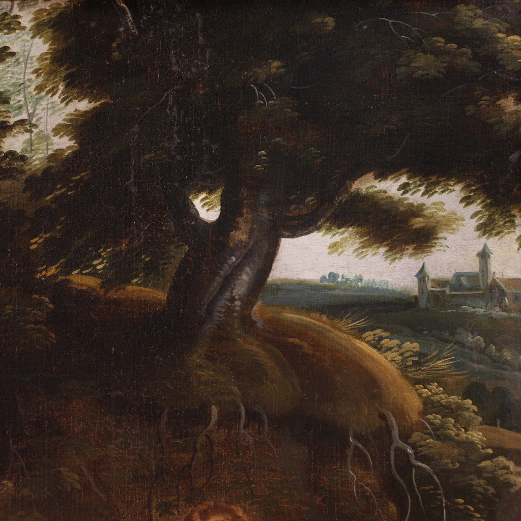 17th Century Mythological Painting, Meleager Offers The Boar's Head To Atalanta-photo-1